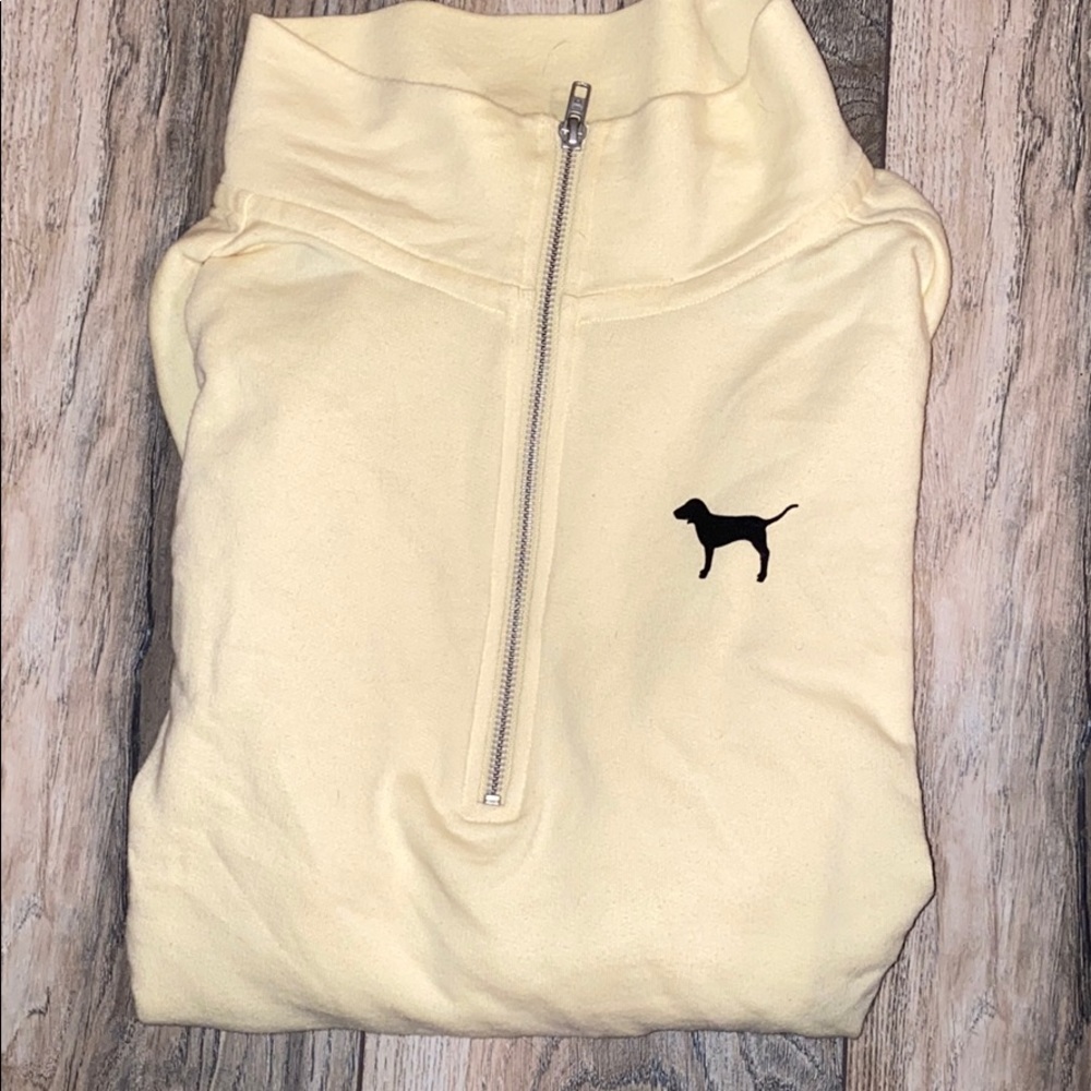 VS Pink quarter zip